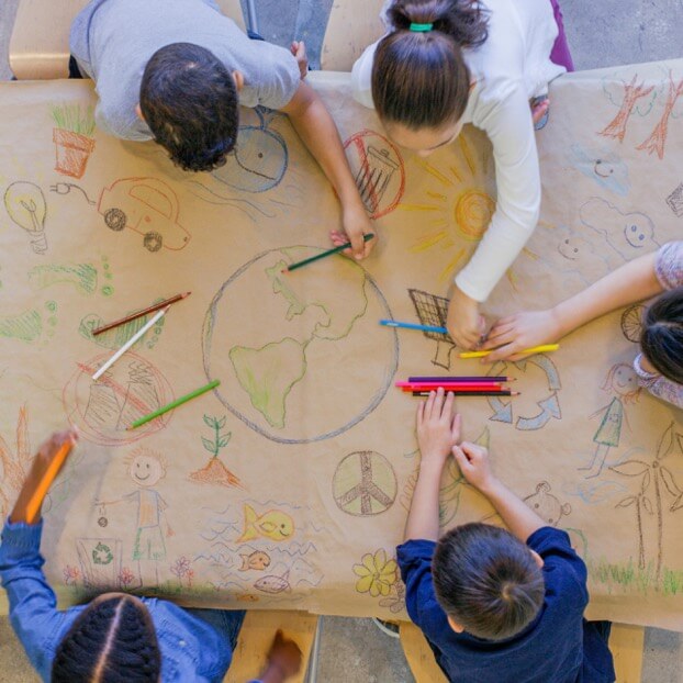 GVS Filter Technology BACTICELL Filtro A Tasca Rigida F7 ECO, 1/2 Size, Assemblato Blu/Bianco